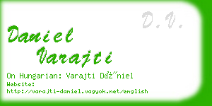 daniel varajti business card